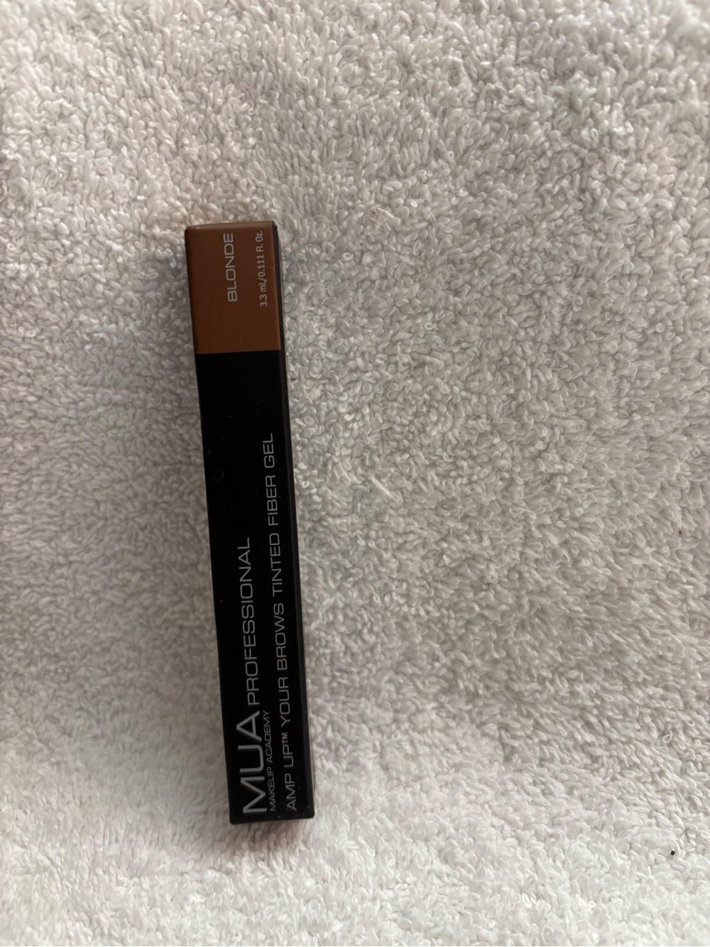 New MUA amp up your brows tinted fiber gel shade blonde